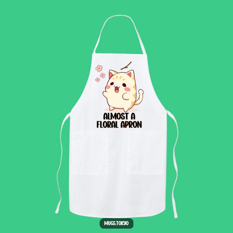 Funny Taiyaki Apron: Surprised Fish Cake Cooking Fun - Hilarious Kitchen Gift