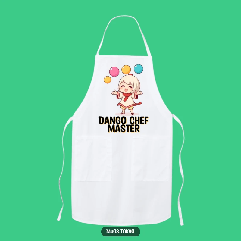Funny Dango Juggler Apron: Kitchen Fun for Playful Cooks