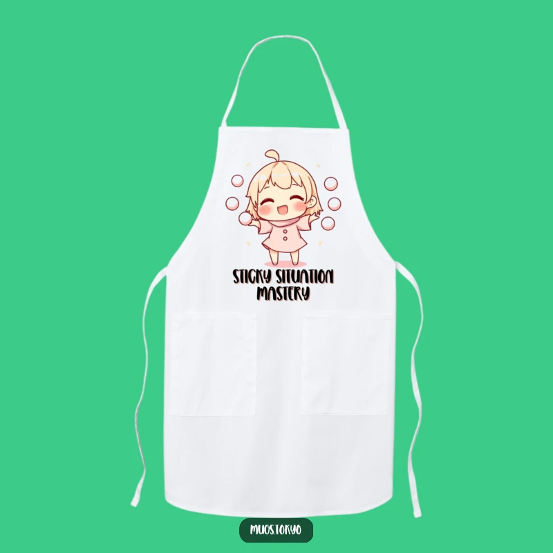 Chef's Funny Mochi Juggler Apron: Cook with Giggles, Practical Funny Gift