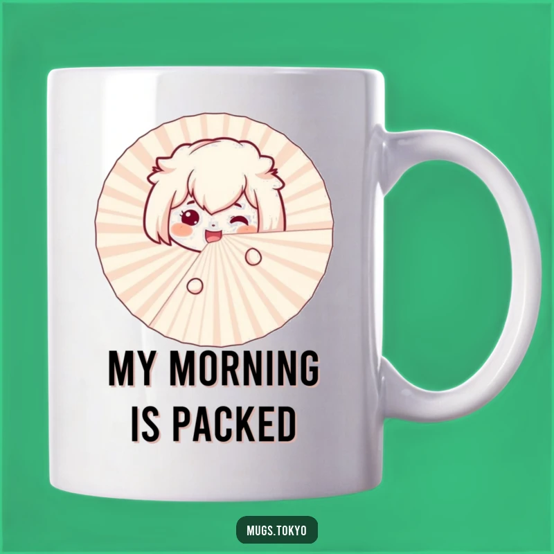 Funny Bento Box Fan Mug: Exciting Peek for a Hilarious Gift