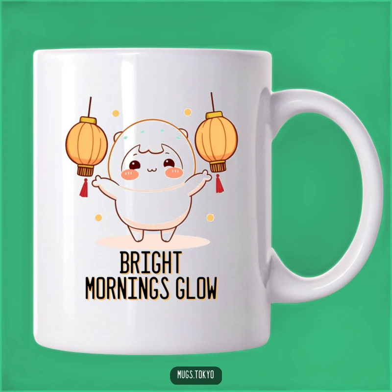 Funny Mochi Juggling Lanterns Mug - Cheerful & Humorous Gift Idea