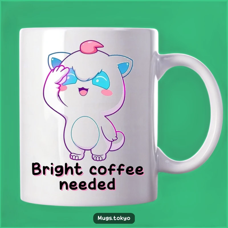 Funny Neon Lights Mug: Dazzling Humor, Perfect Funny Gift