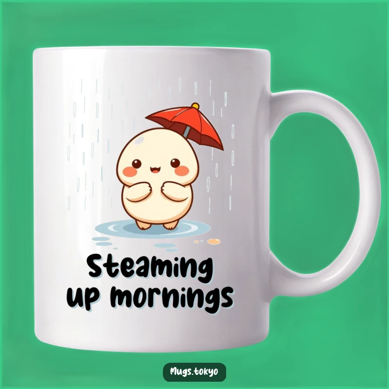Funny Dumpling Umbrella Mug - Adorable & Humorous Rainy Day Gift