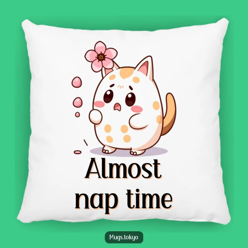 Funny Taiyaki Pillow: Cozy Cherry Blossom Dodge, Comfy & Hilarious Accent