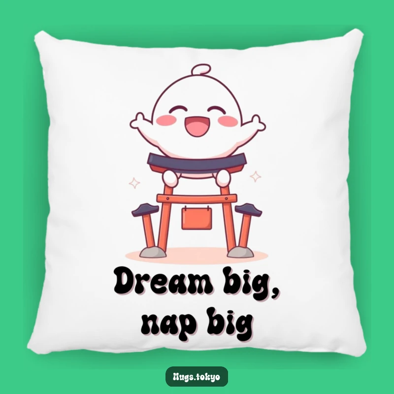 Funny Dango Shrine Jump Pillow: Cozy Comfort with Playful Energy, Perfect Gift