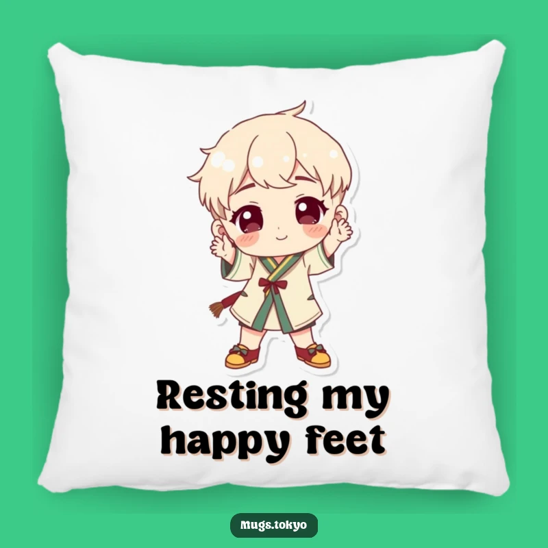 Funny Traditional Footwear Pillow - Cozy & Playful Home Accent