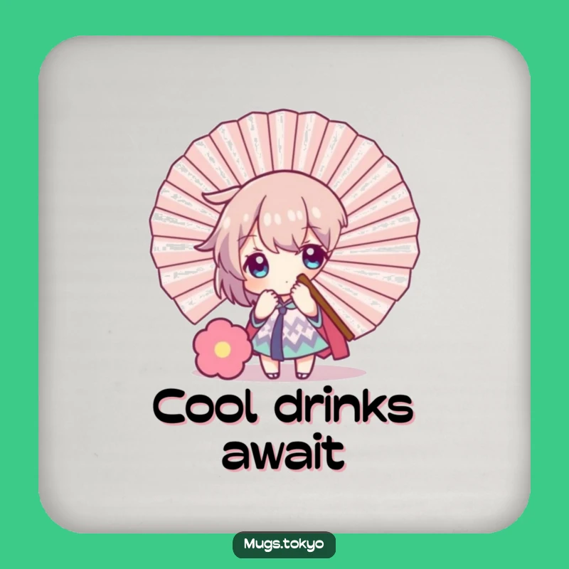 Funny Hiding Character Coaster: Protect Surfaces with Playful Charm