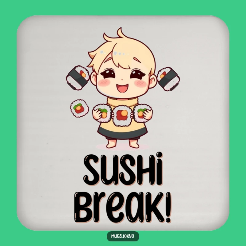Funny Sushi Juggling Coaster Set: Protect Surfaces with This Hilarious Bar Accessory