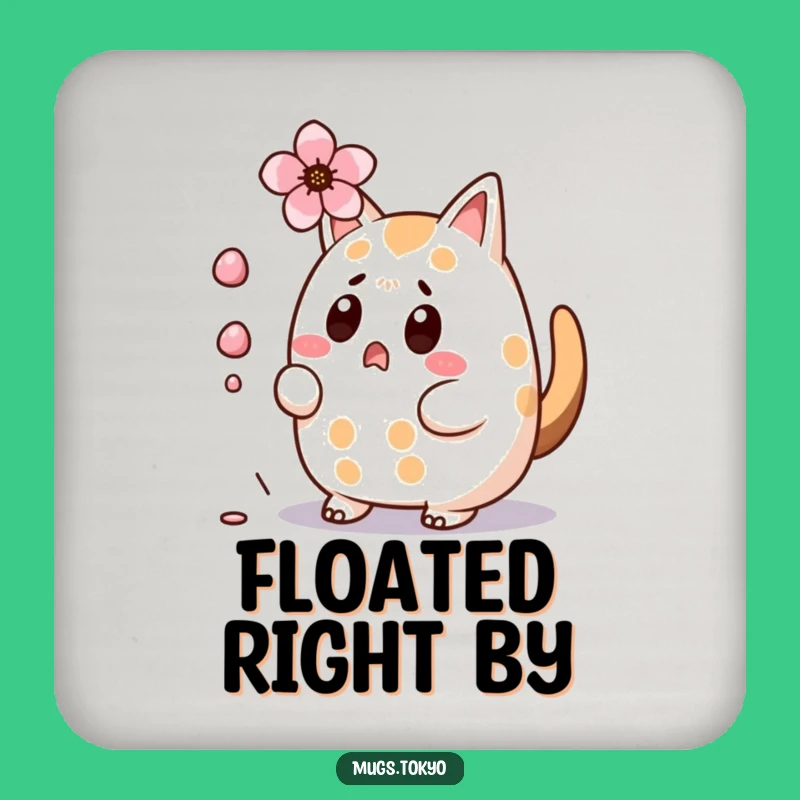 Funny Taiyaki Coaster: Cherry Blossom Dodge Protection, Hilarious Table Art