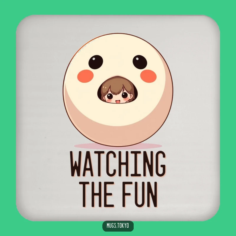 Funny Daruma Doll Coasters: Protect Surfaces with Luck