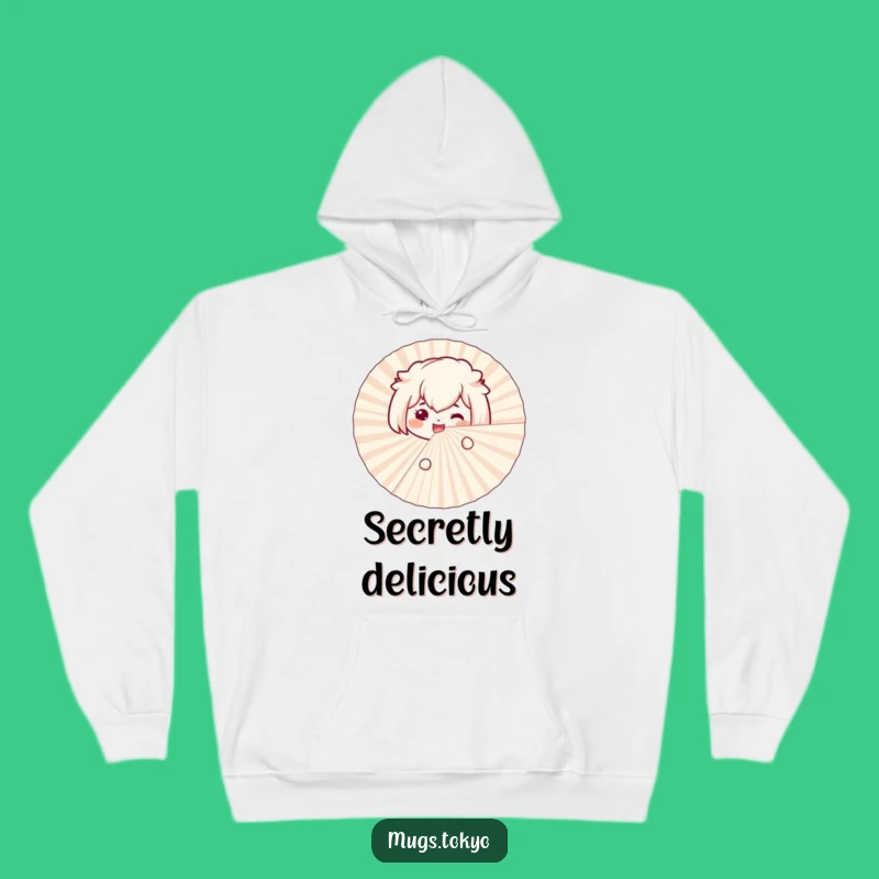 Funny Bento Box Fan Hoodie: Cozy Peek for a Warm Funny Gift