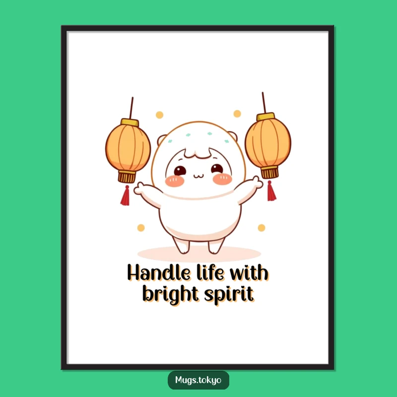 Free Printable Funny Mochi Wall Art: Whimsical Juggling Decor