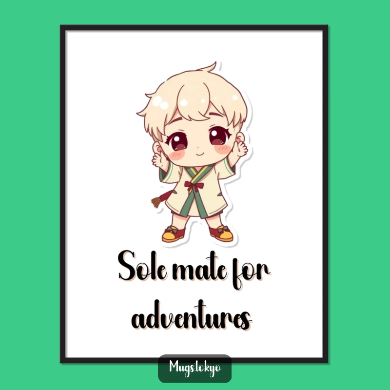 Funny Free Printable Wall Art: Character Playful Pose Art!