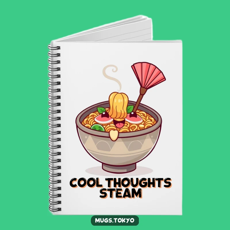 Funny Ramen Notebook - Hilarious Journal for Foodie Thoughts Gift