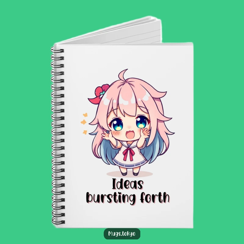 Funny Colorful Hair Notebook - Jot Down Energetic Ideas