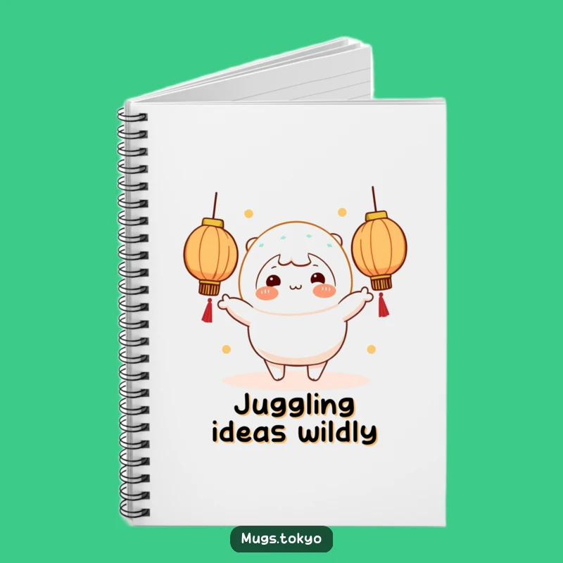 Funny Mochi Notebook - Hilarious Journal for Bright Ideas Gift