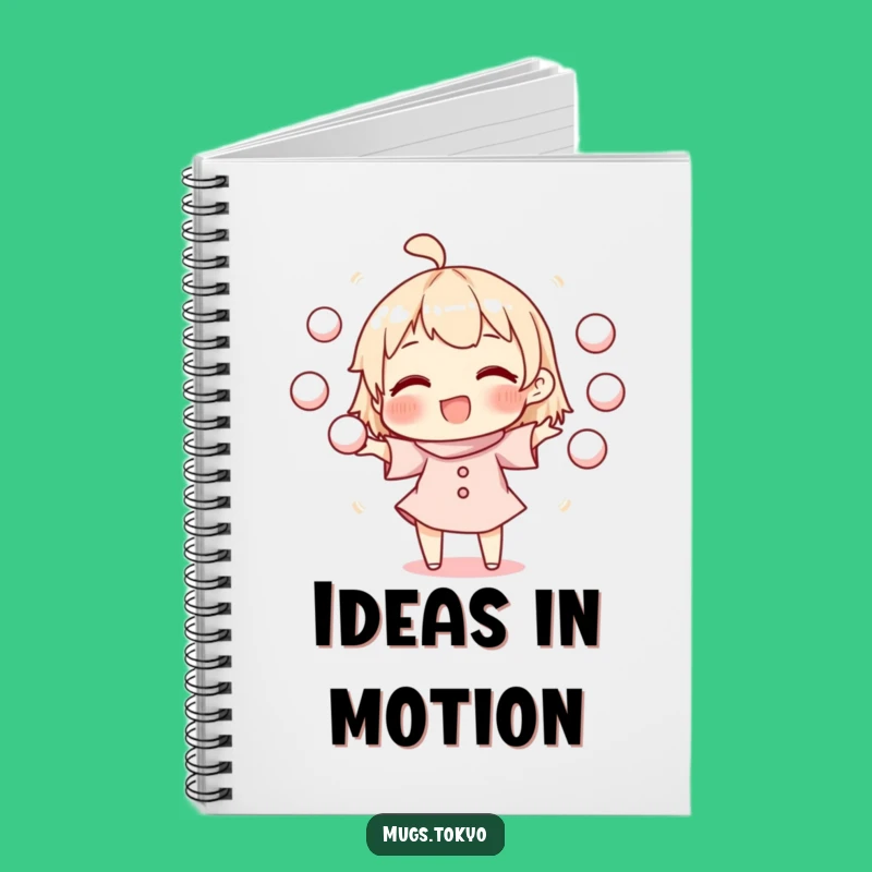 Funny Mochi Juggler Notebook: Jot Down Fun Ideas, Great Funny Gift