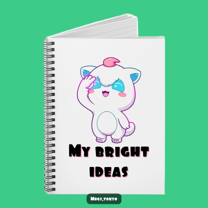 Funny Neon Lights Notebook: Jot Down Ideas, Perfect Funny Gift
