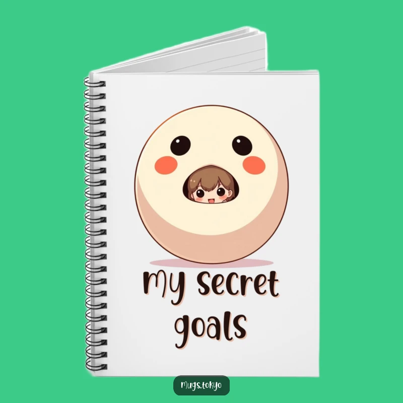 Funny Daruma Doll Notebook: Jot Down Ideas with Luck and Humor