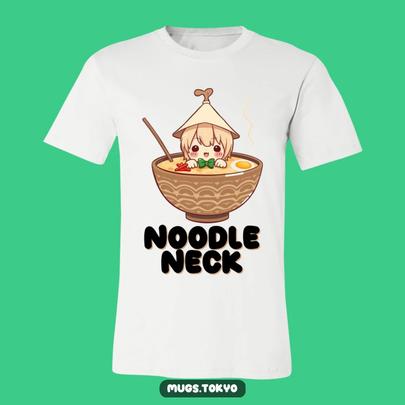 Funny Ramen T-Shirt: Wear Your Love for Noodles with a Peek