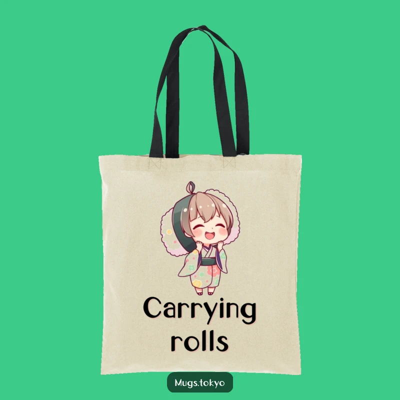Funny Sushi Tote Bag: Carry Your Essentials with Japanese Flair